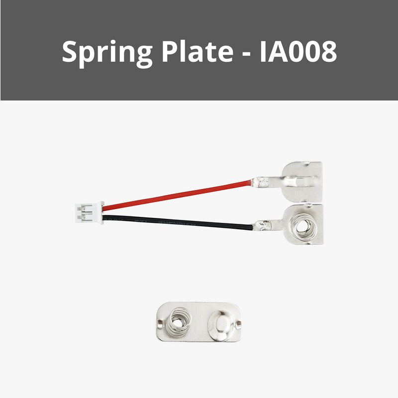 AAA Battery Spring Contact Plate with PH2.0 Connector