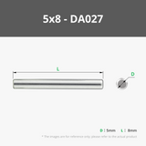 D5 Stainless Steel Dowel Pin