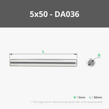 D5 Stainless Steel Dowel Pin