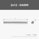 D2 Stainless Steel Dowel Pin