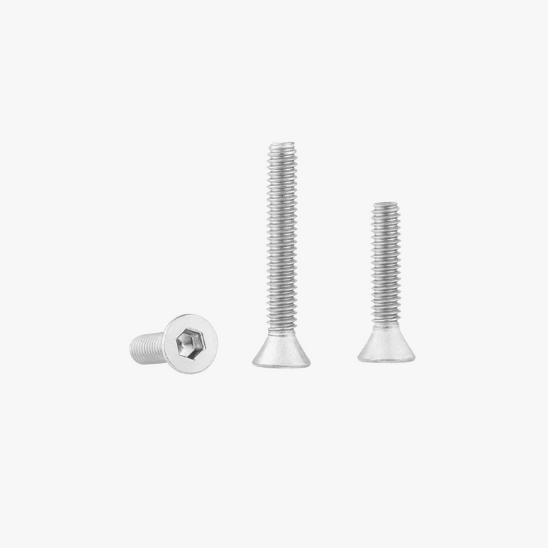 M2 Stainless Steel Flat Head Cap Machine Screws (FHCS)