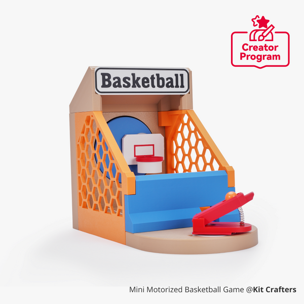 Mini Motorized Basketball Game