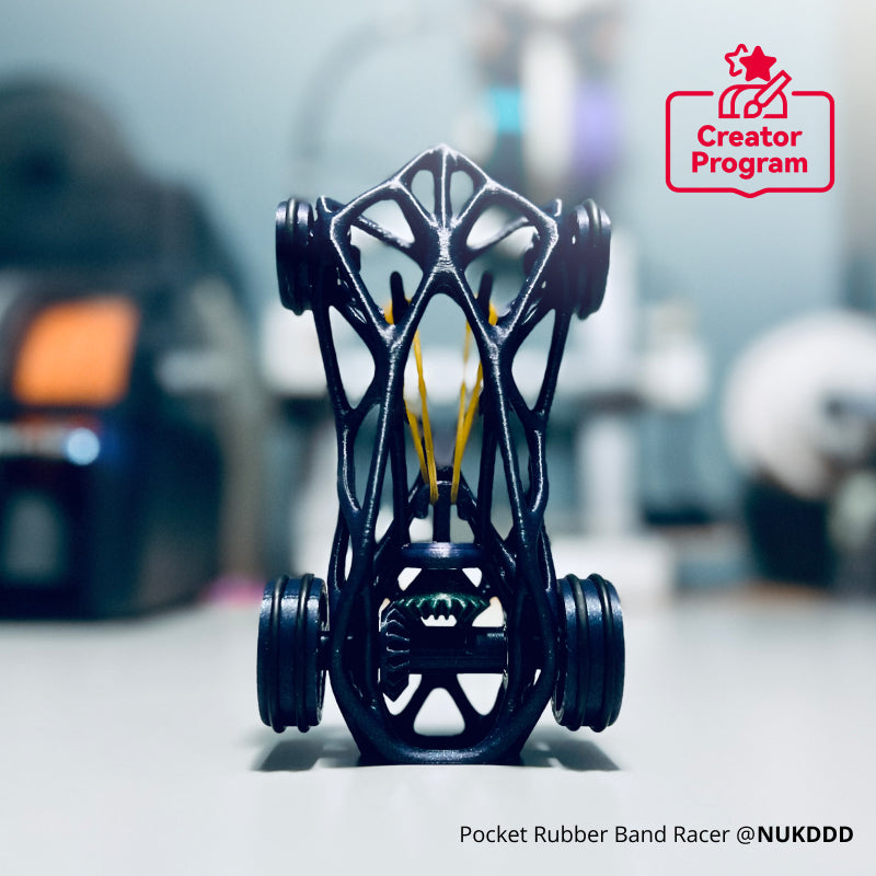 Pocket Rubber Band Racer